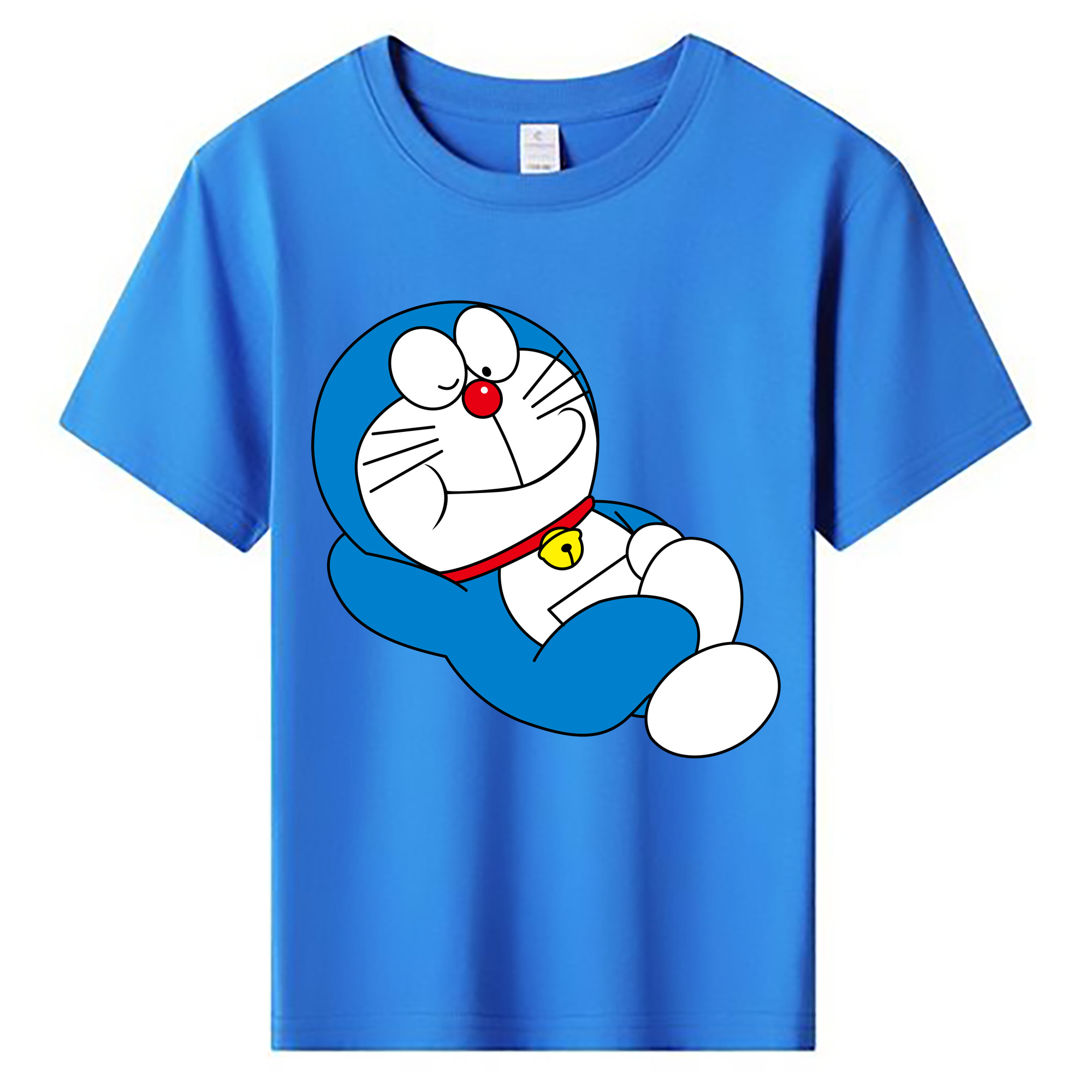（画像用） ドラえもん Doraemon 綿100％キッズTシャツ（フロントプリント）